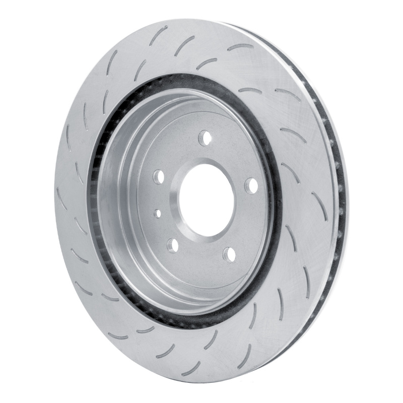 Chevrolet Corvette Brake Rotor (1) - Rear - R1 Concepts - Slotted - 2014